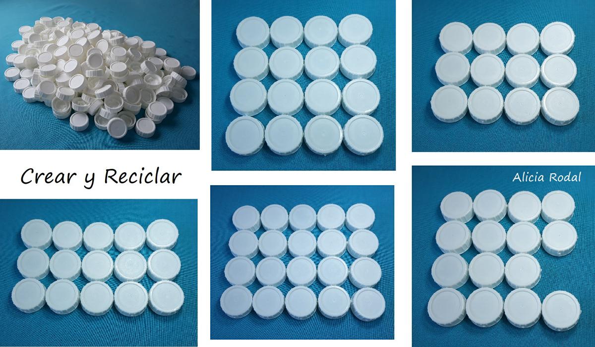 Como hacer una CESTA con tapas de plástico DIY. Reciclaje creativo. Ideas creativas