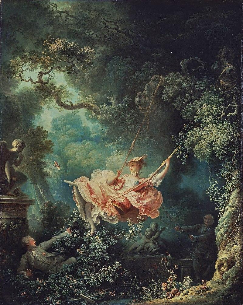 El columpio de Fragonard