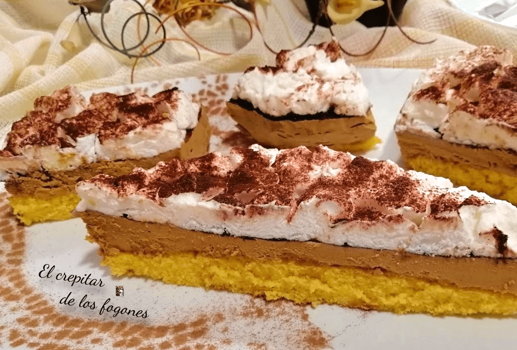 tarta helada de moka