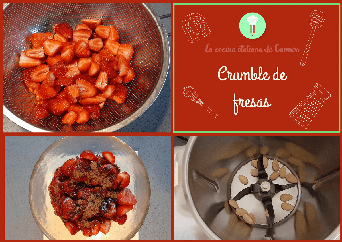 Crumble de fresas