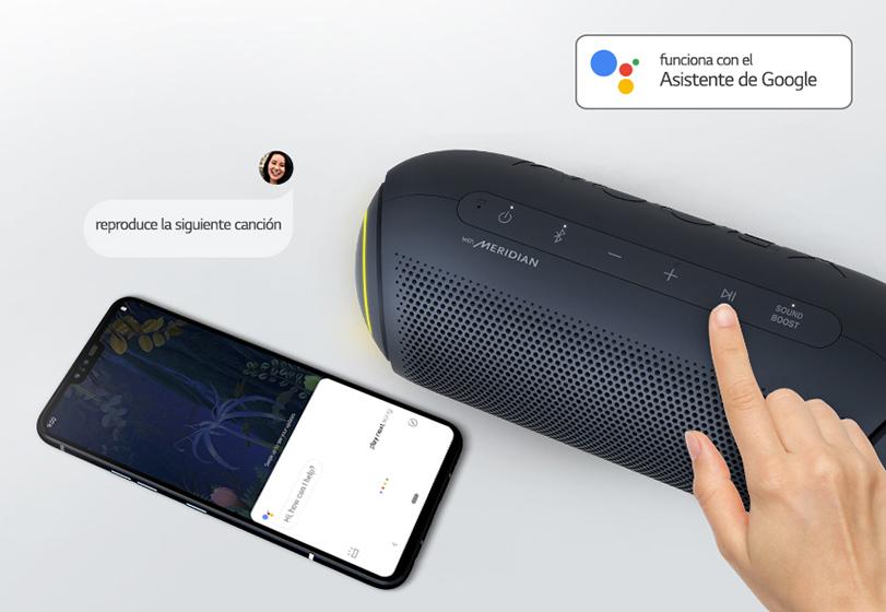 LG XBOOM Go PL7 - Asistentes de voz