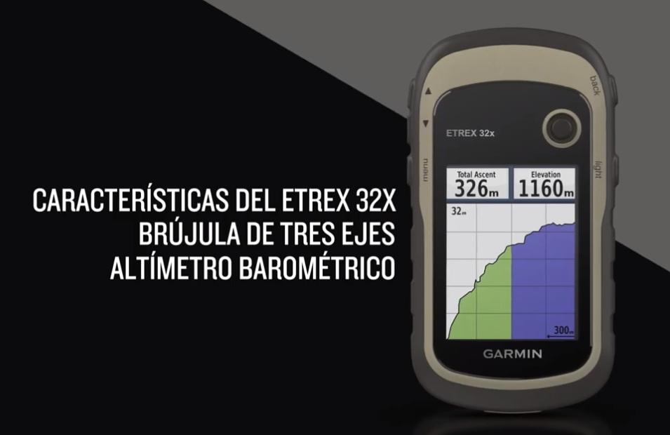 Diferencias entre el eTrex 20x, 22x y 32x