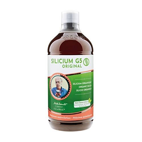 SILICIUM G5 ORIGINAL| Silicio Liquido bebible | Aumenta la Producción de Colágeno | Suplemento ideal para Piel, Pelo y Uñas, Músculos, Huesos y Articulaciones