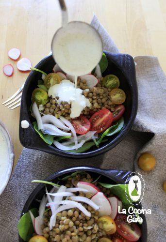 El aderezo de yogur y Cilantro te llevará a otro nivel