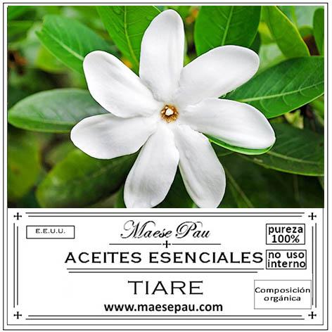 esencia aromática de tiaré
