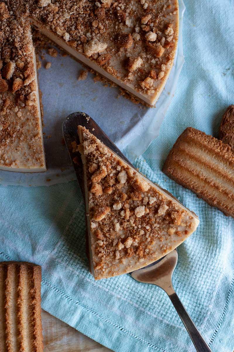 receta tarta de queso y canela