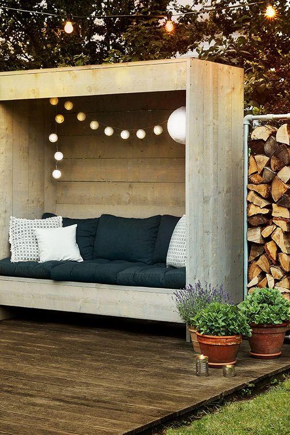 Estructura DIY para el jardín