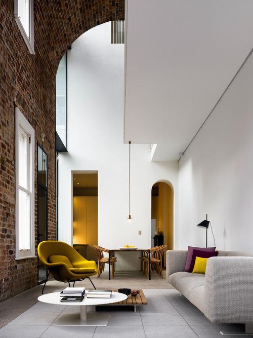 decoralinks | #salon #arquitectura #design #doblealtura #rawmaterials