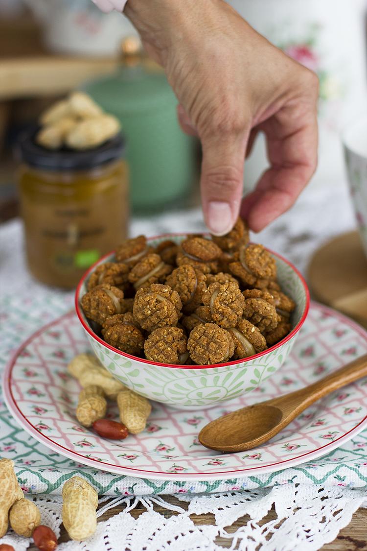 Cereales de Cookies de Cacahuete, receta saludable y fácil