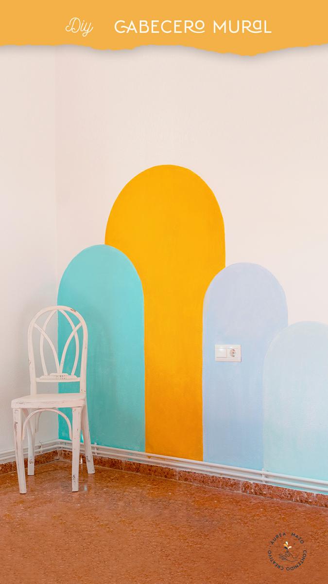 Como crear un mural para cabecero de cama paso a paso