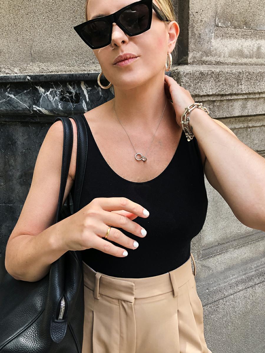 Trini | Stella McCartney trousers Wolford body