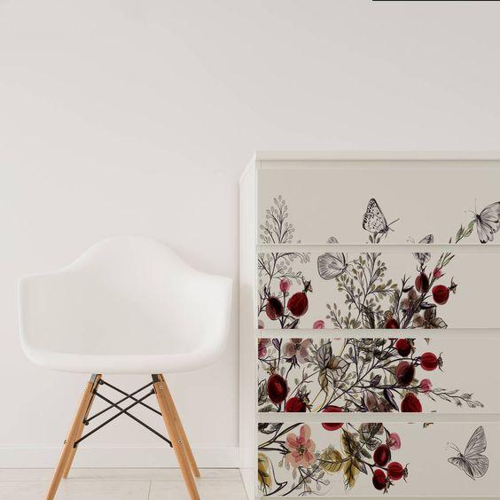 Pintar la cómoda Malm de Ikea