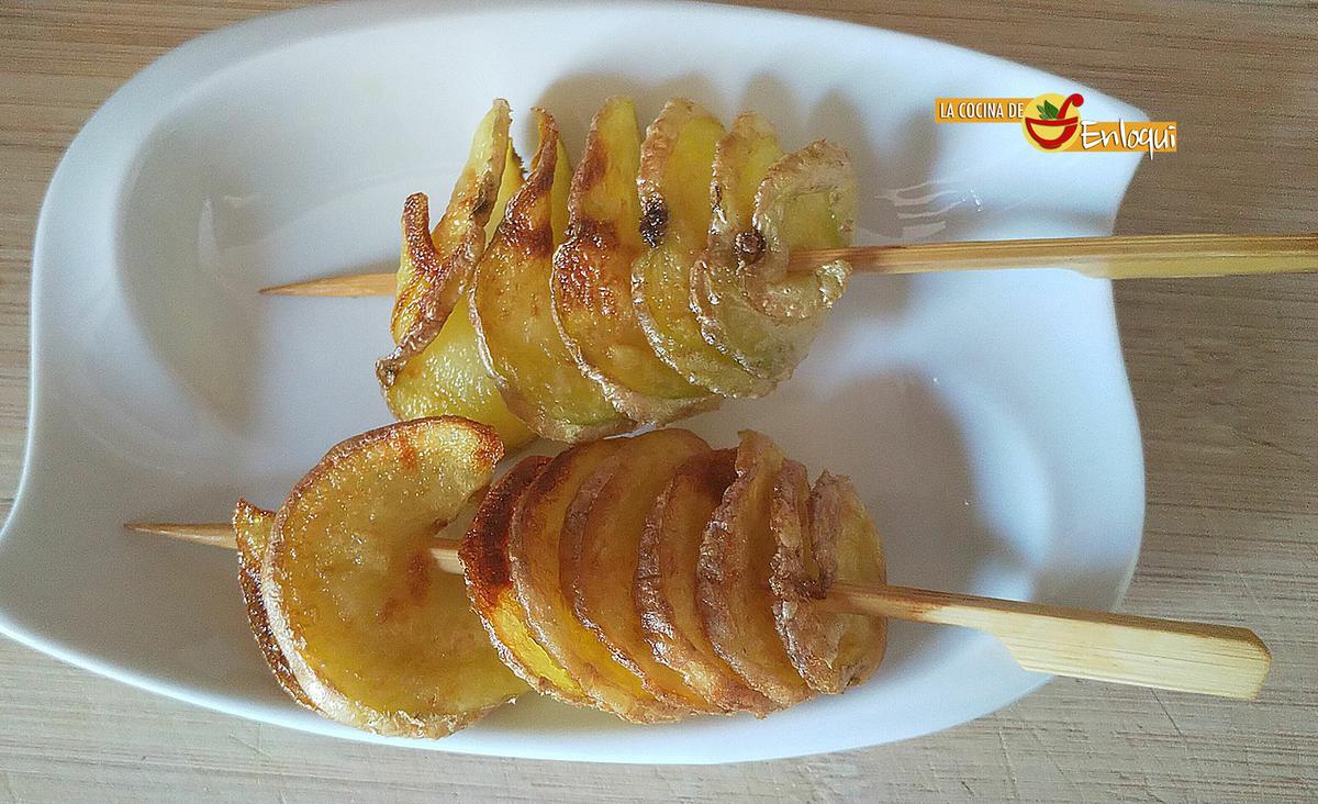 Patatas en espiral