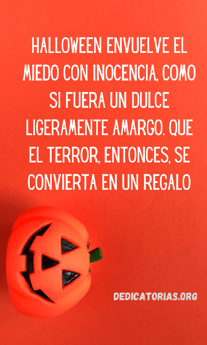 dedicatorias para Halloween