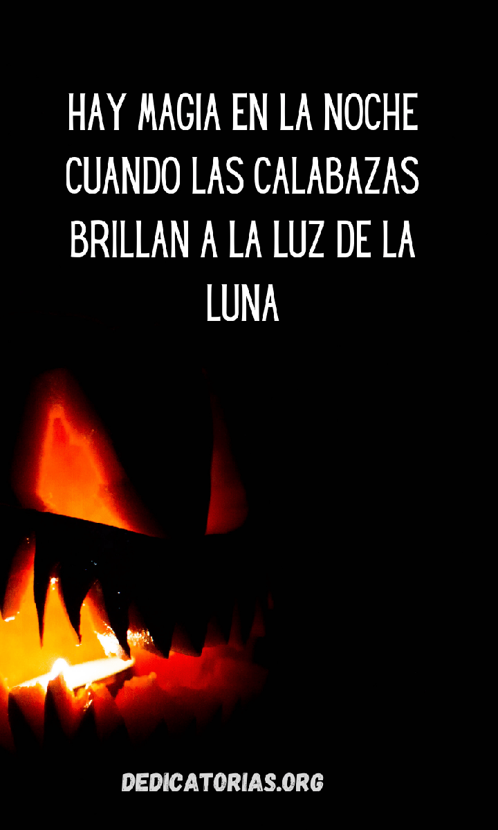 terror en halloween dedicatorias