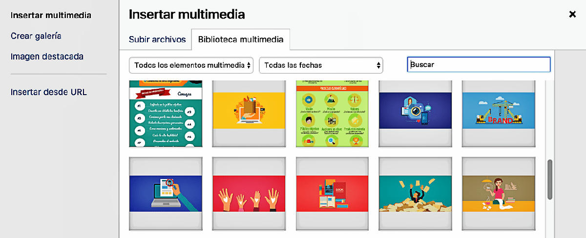 wordpress pagina web