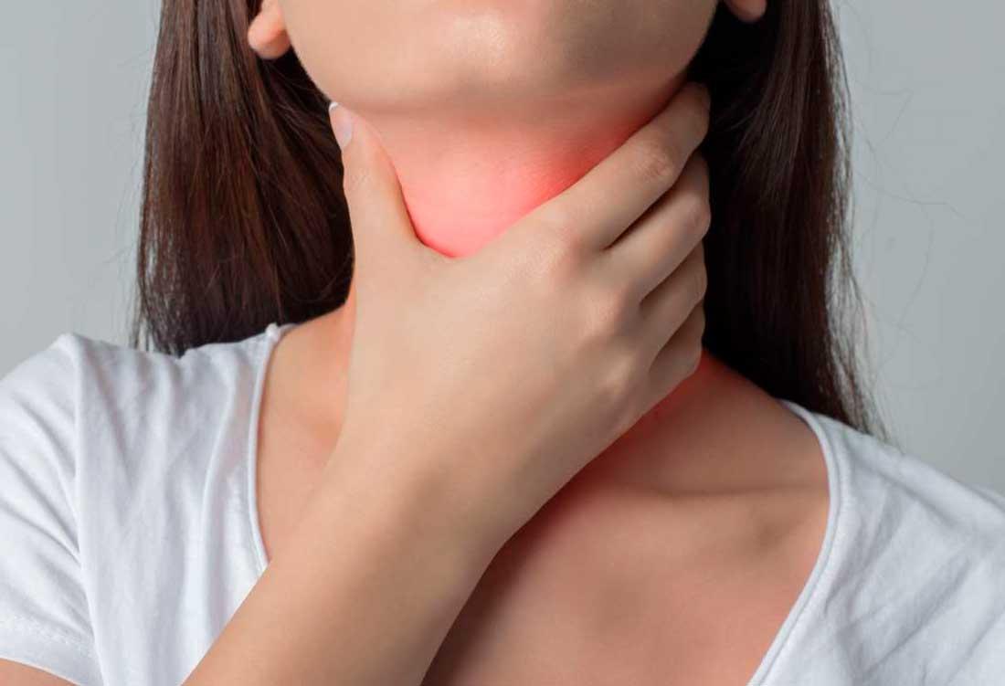 dolor de garganta