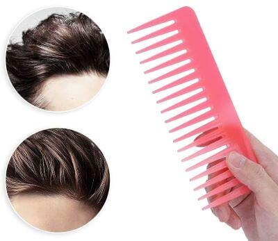 Peine desenredante cabello rizado