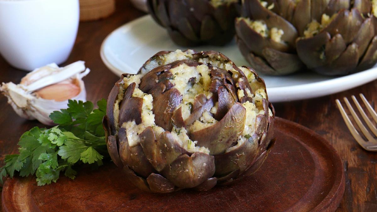 alcauciles rellenos artichoke carciofi inferno alcachofas