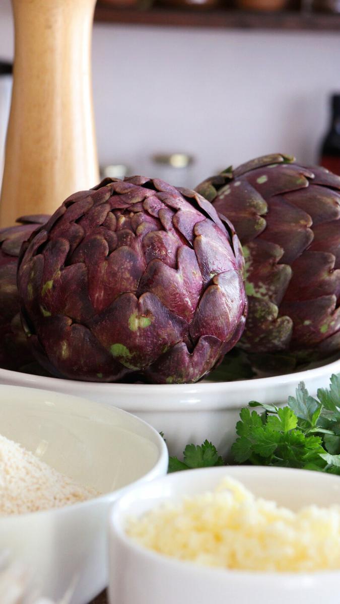 alcauciles rellenos artichoke carciofi inferno alcachofas