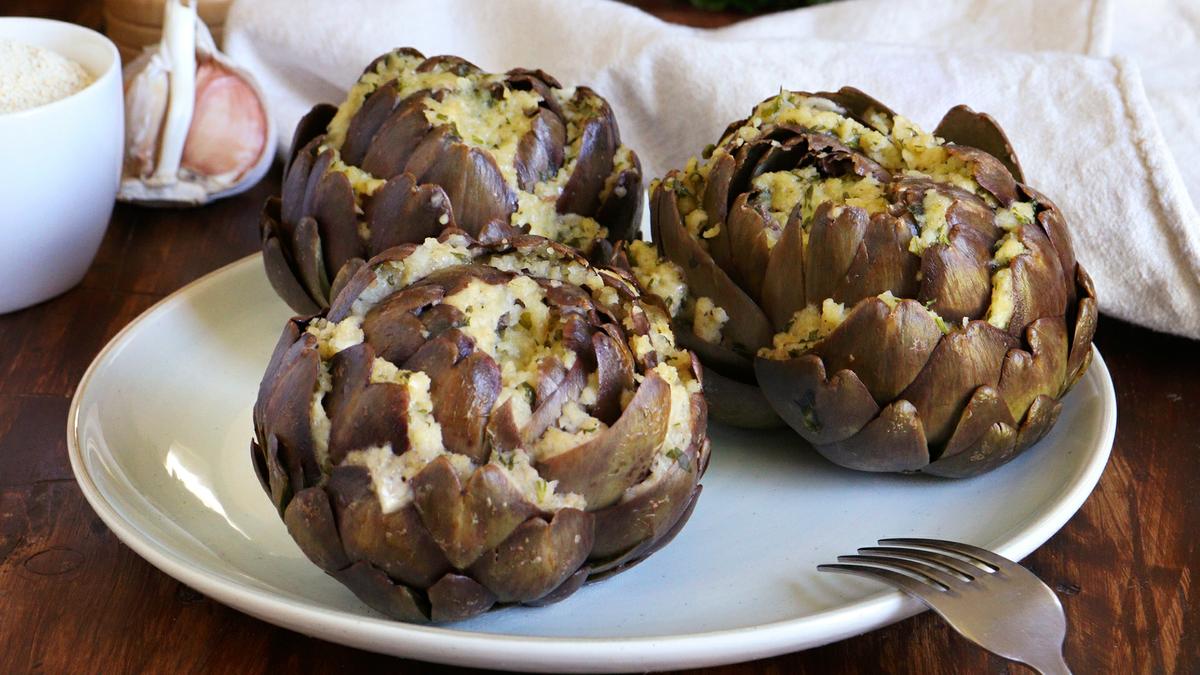 alcauciles rellenos artichoke carciofi inferno alcachofas