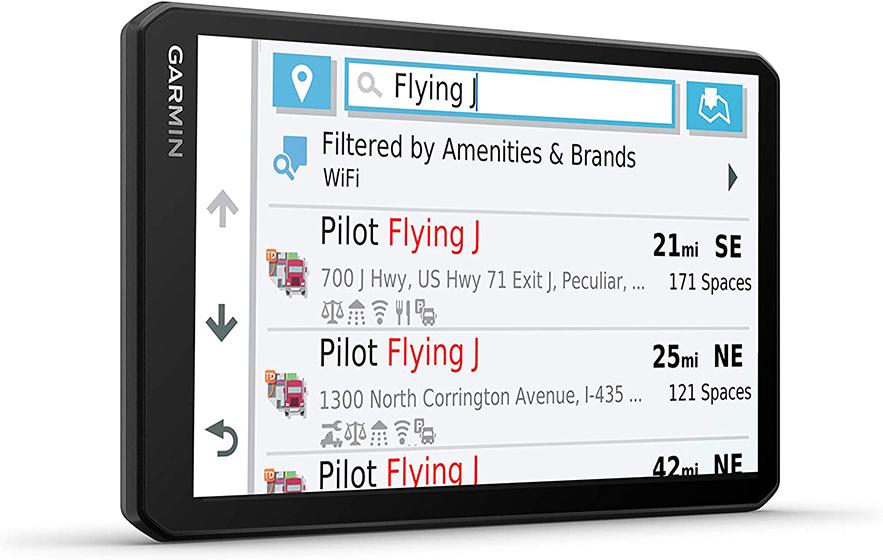 Garmin Dezl LGV700 MT-D - Búsquedas y filtros