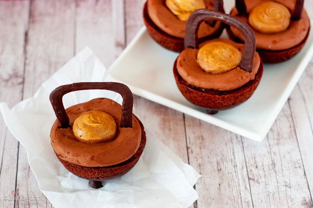 pasteles de harry potter caldero de chocolate