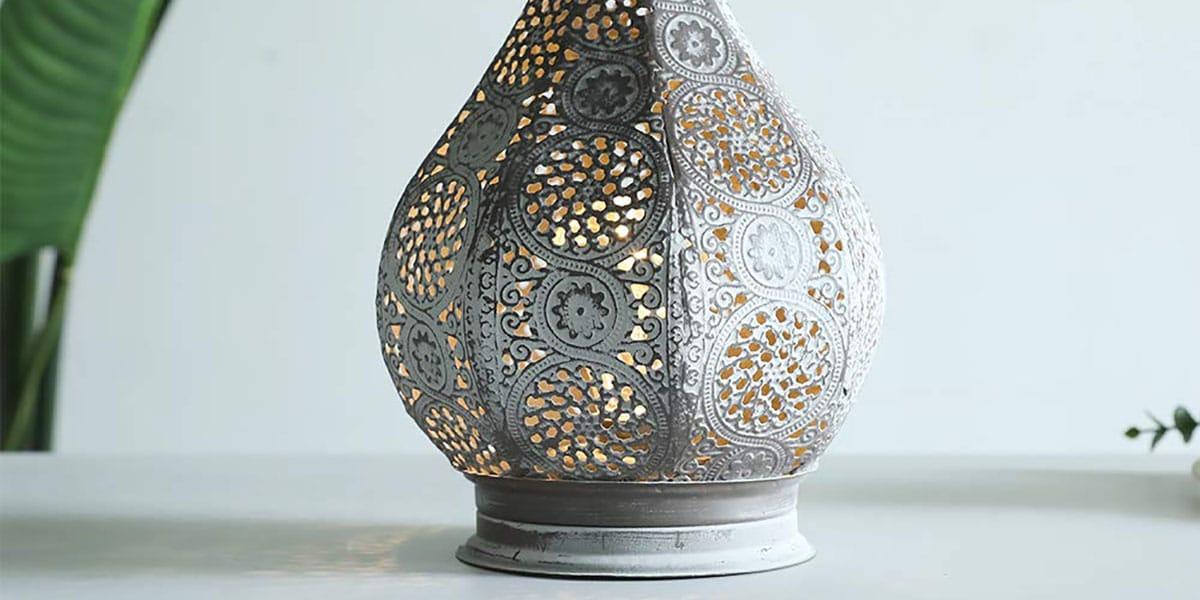 Lámpara de estilo árabe