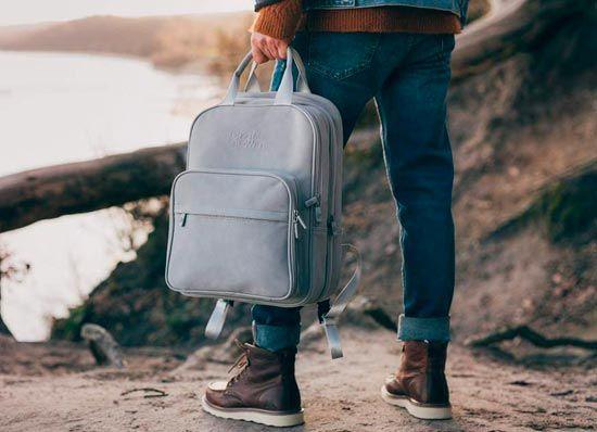 Bolso Mochila Cambiador y Cuna de viaje Bizzi Growin