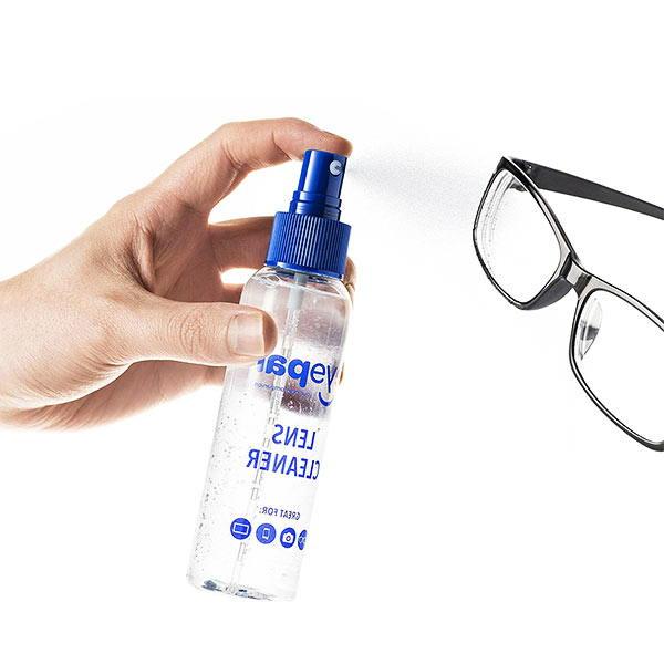 líquido limpia gafas