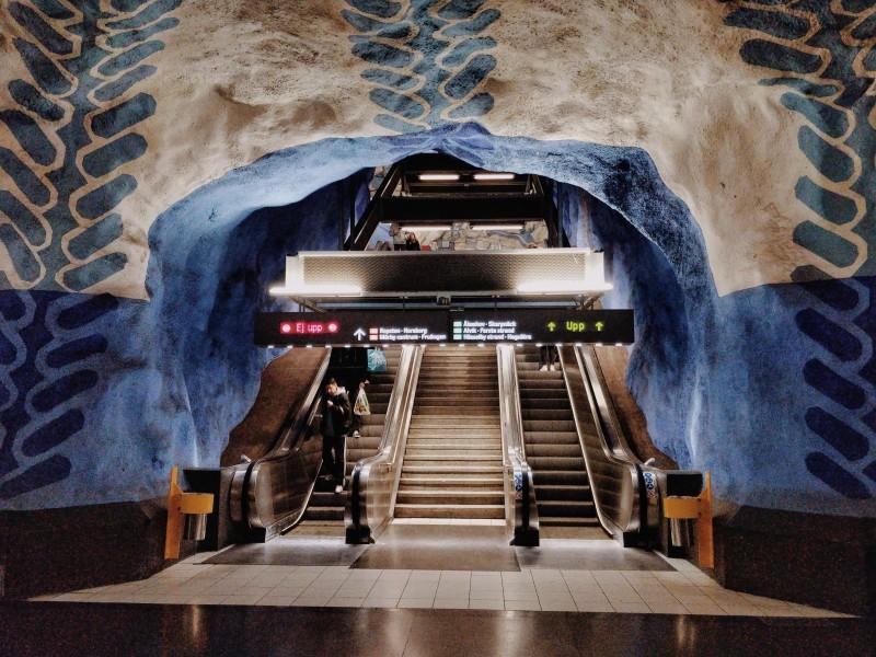 Qué ver en Estocolmo, Metro T-Centralen