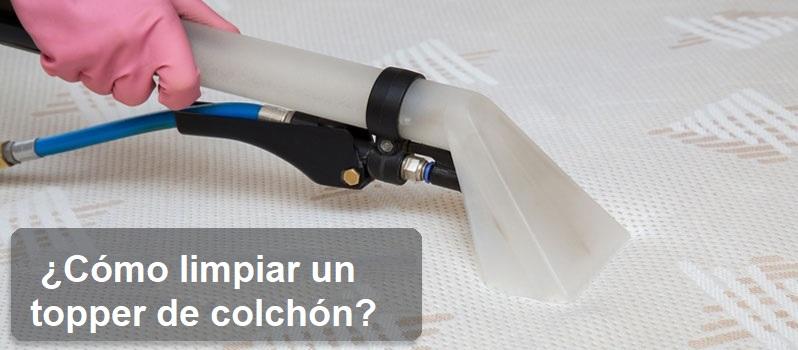 como lavar un topper de colchon viscoelastico