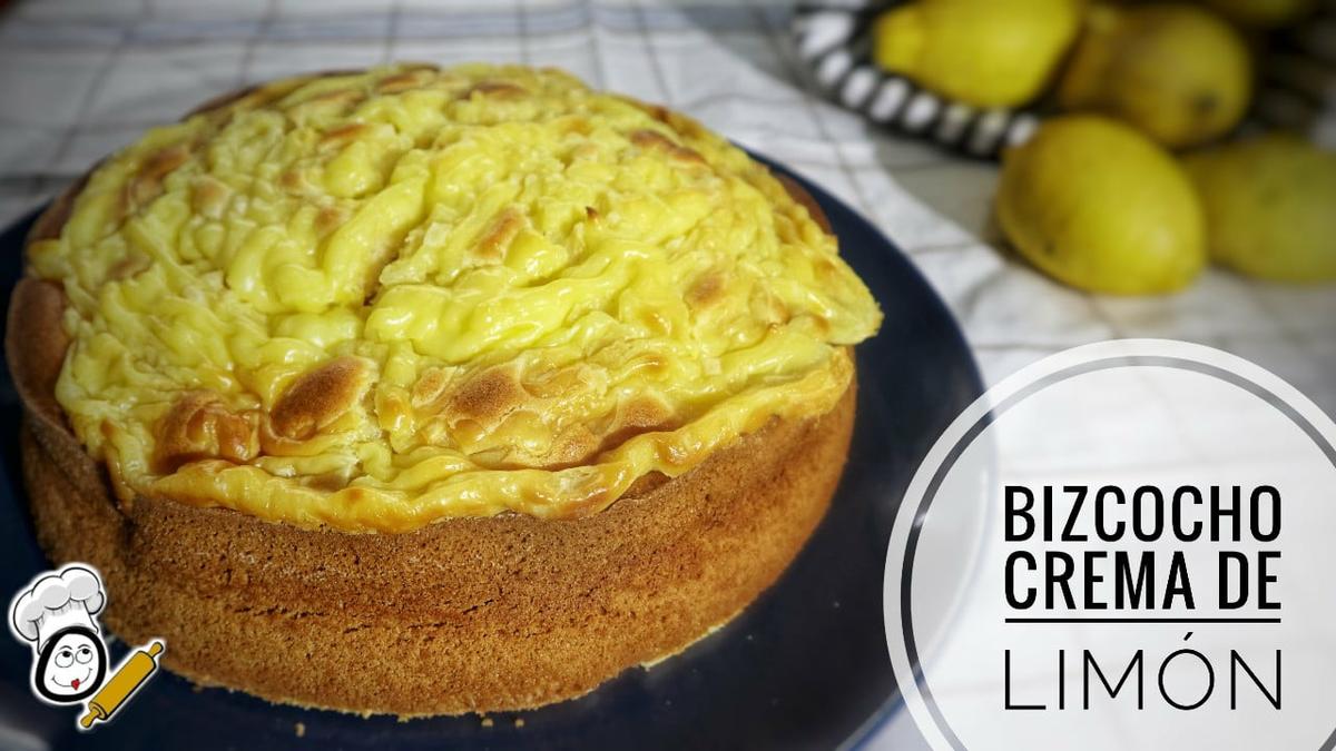 Cómo hacer un bizcocho esponjoso con crema pastelera de limón en Mambo