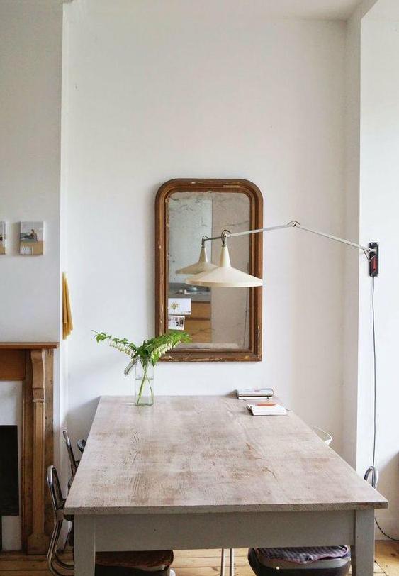 Cómo mezclar objetos antiguos y nuevos