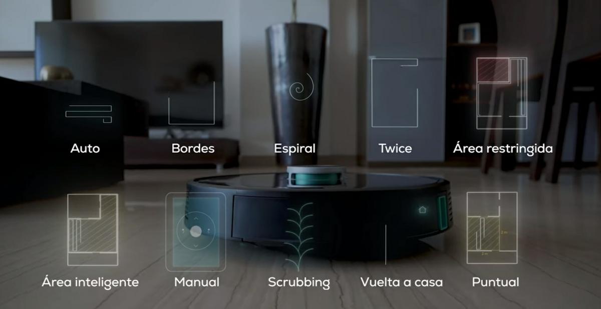 Conga 4690 - Modos de limpieza