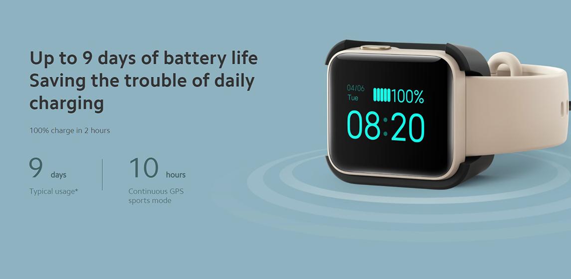 Xiaomi Mi Watch Lite - Autonomía