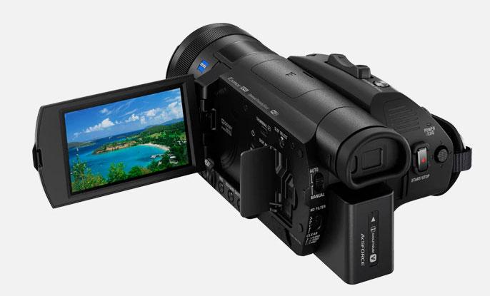 Sony FDR-AX700 - Diseño
