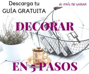 Descarga tu Guía Gratuita - Decorar en 5 Pasos