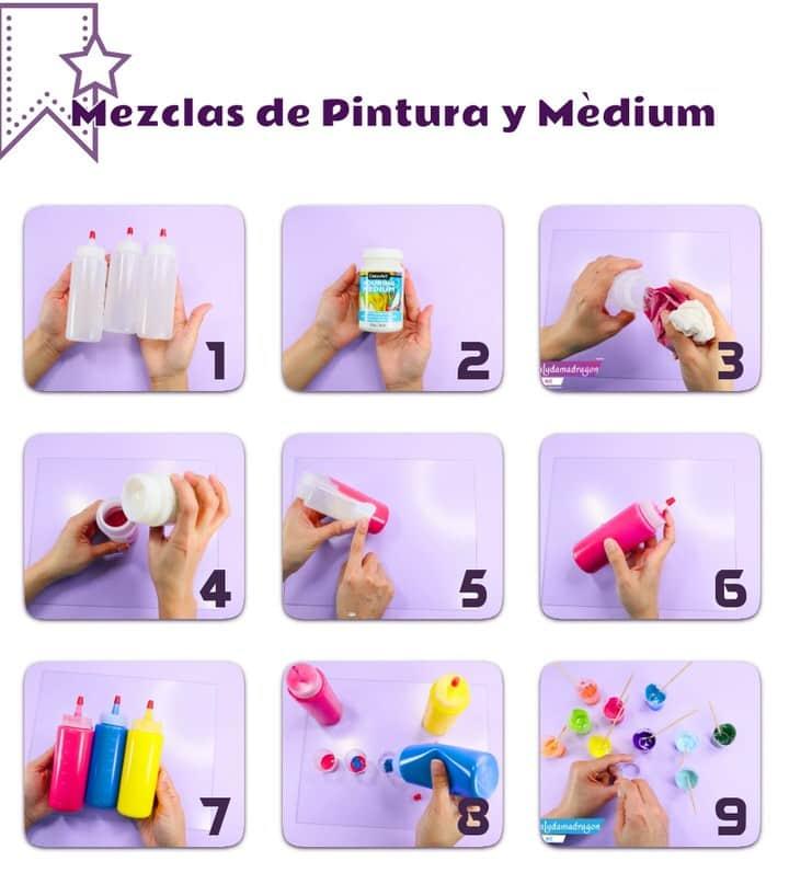 Pouring o Arte fluido