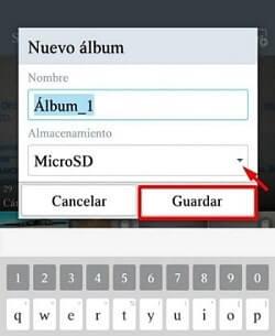 configurar la tarjeta microSD