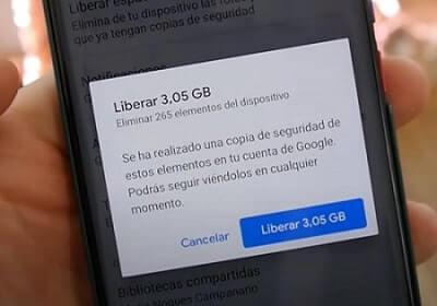 liberar memoria del celular