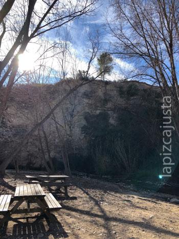 merendero de la Ruta de Los Molinos