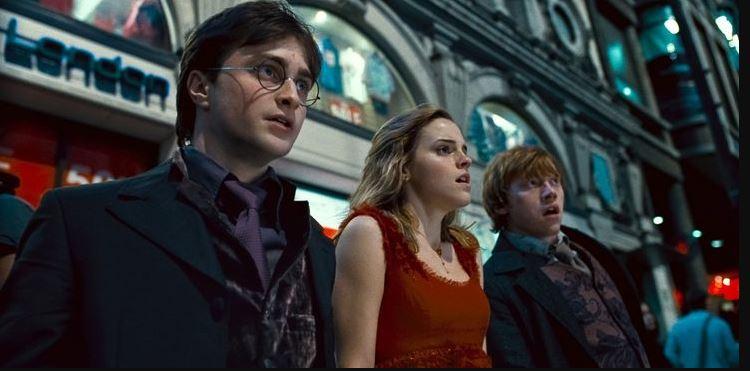 harry, ron y hermione