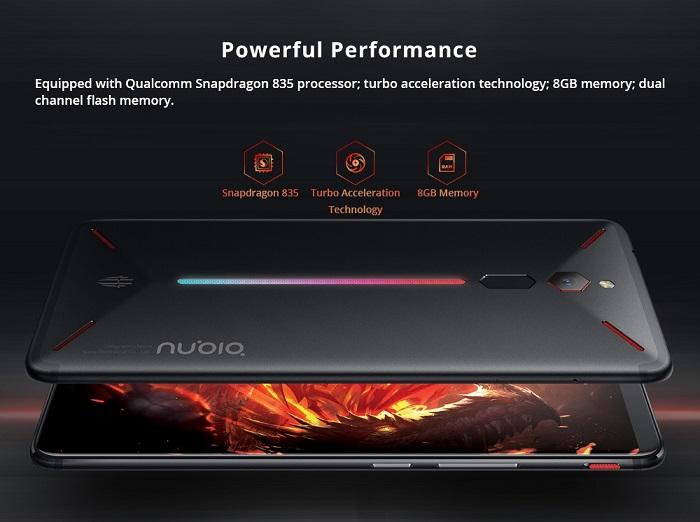 Nubia Red Magic, hardware