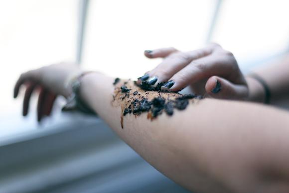 Exfoliante corporal hecho en casa