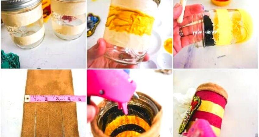 Tarros de Harry Potter caseros