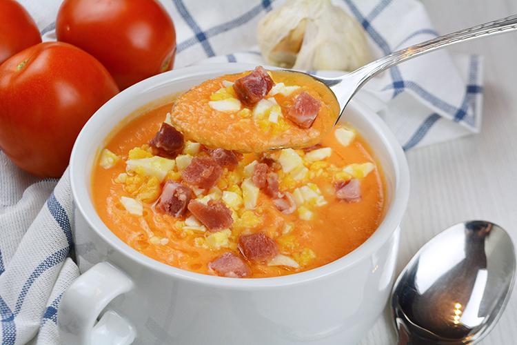 Salmorejo sin pan