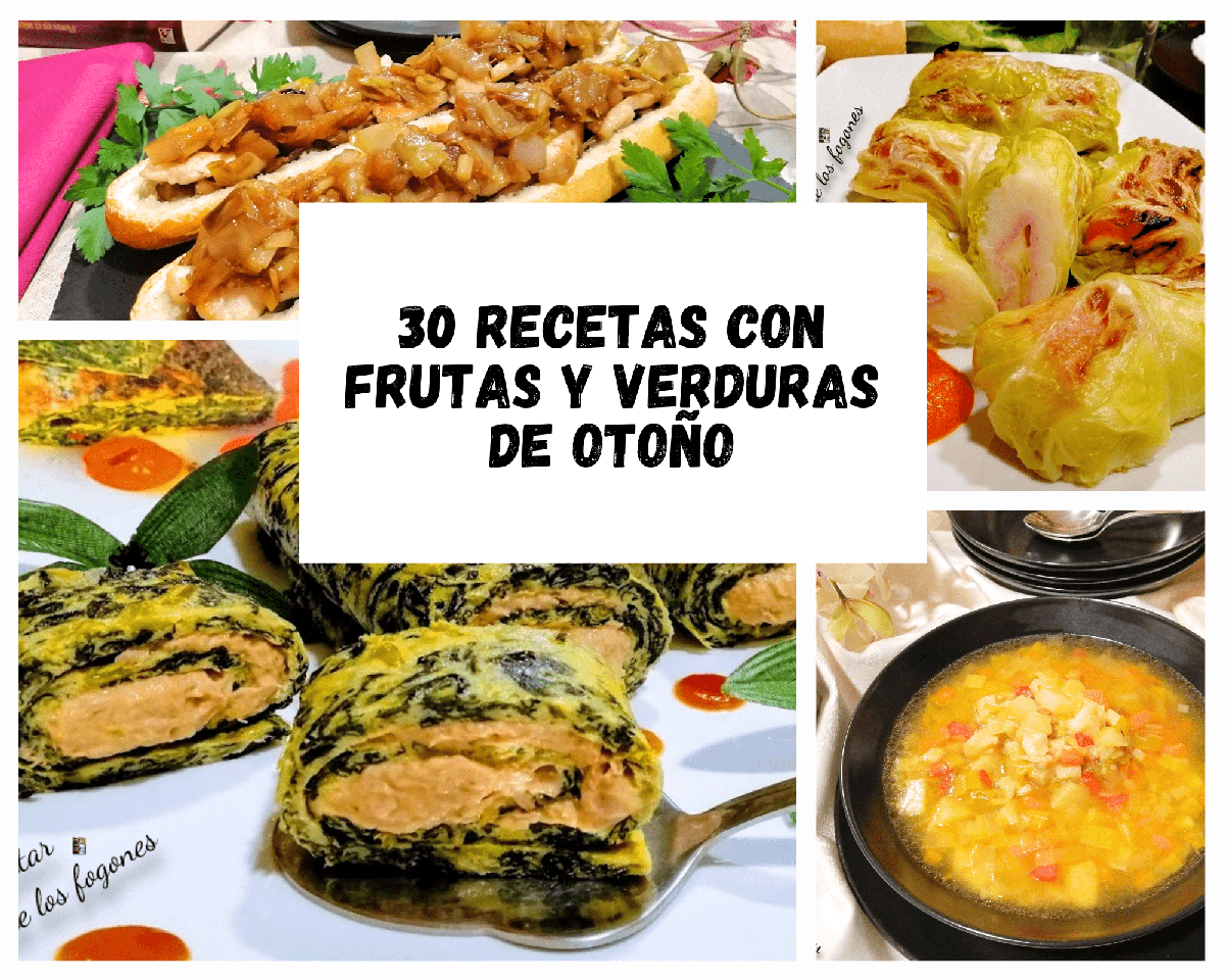 recetas con frutas y verduras
