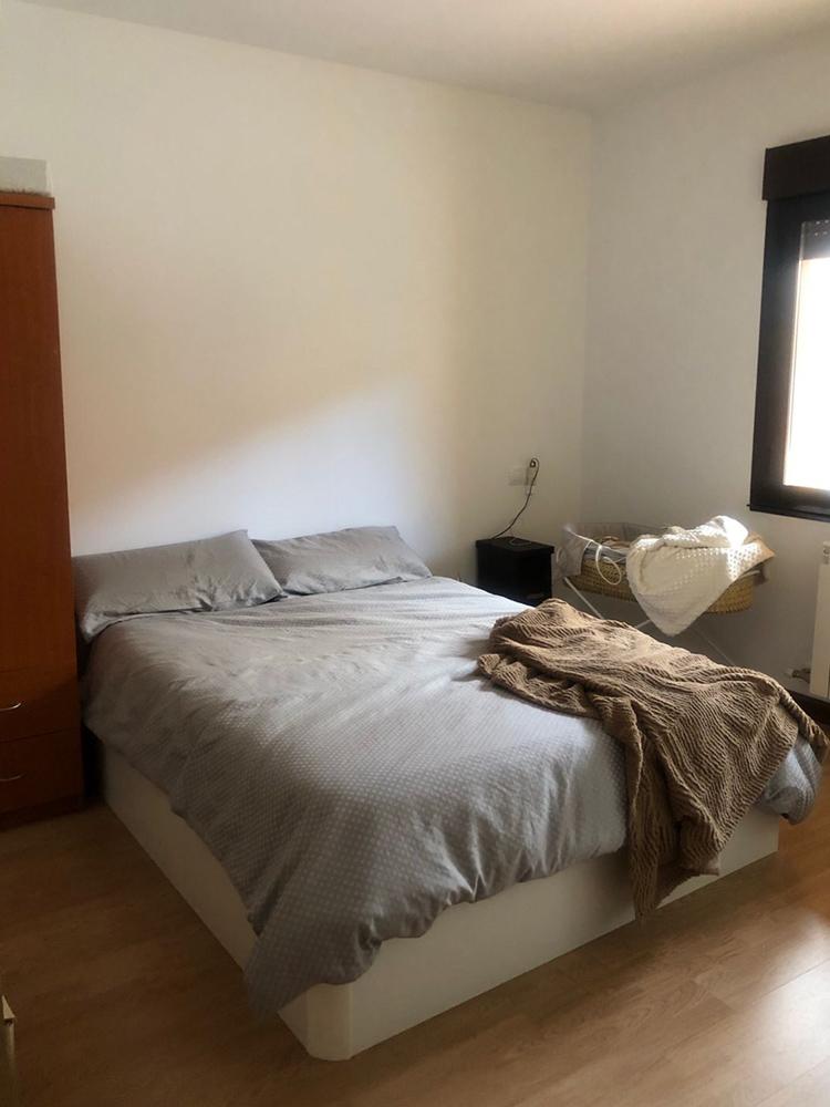 antes cabecero de madera diy