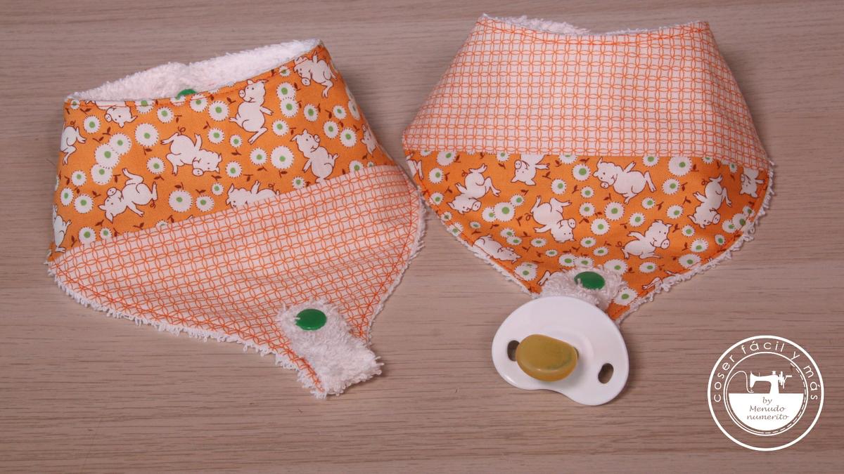 babero bandana portachupetes menudo numerito blogs de costura